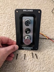 Lafayette Criterion 2001+ Compensation Equalizer, Brilliance Control For 3 Way.
