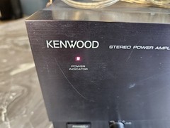 Vintage Kenwood Basic M2 Stereo Power Amplifier 220WPC Sigma Drive TESTED+Cables