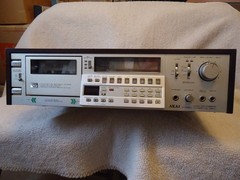 Vintage 1980s Akai GX-F66RC 3-Head Cassette Deck – Auto Reverse – WORK / READ