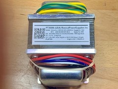PT350Mi-POWER TRANSFORMER for TUBE AUDIO (700Vct) 350-0-55-350V x120mA