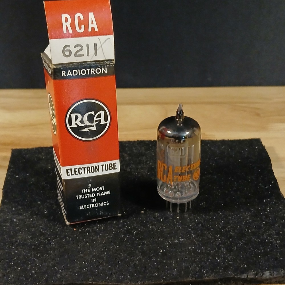 1960 RCA 6211 Audio Tube NOS NIB