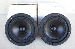 Pair of Unbranded 1132518 2992 130-HWS 8-Ohm 6″ Speakers NOS Germany Tested