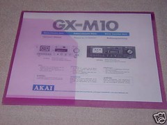 AKAI GX-M10 CASSETTE DECK OPERATOR’S MANUAL