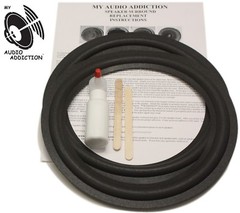 Foam Speaker Surround Repair Kit For Pioneer HPM-40 HPM-60 HPM-500 HPM-700 10″