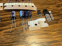 Pioneer QX-949 Power Supply & Protection Board Recap Kit Capacitor Rebuild Set