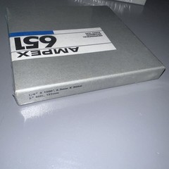 SEALED Ampex 651 Reel to Reel Tape (5”, 1/4” X 1200’)