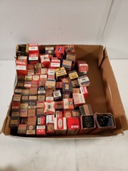 Lot #1 Assorted Vacuum Tubes, UNTESTED: RCA, GE, RAD TEL, GM, Etc.