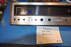 Pioneer QX-646 Receiver Replacement Parts Front Face Panel Plate With Extra