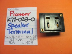 📈PIONEER K72-028-0 SPEAKER TERMINAL SX-727 SX-828 RECEIVER SA-500 AMPLIFIER