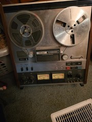 Vintage TEAC A-4300SX Stereo Reel to Reel Tape Recorder Japan PARTIALLY TESTED