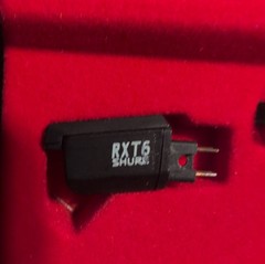 Shure RXT6 P-Mount T4P MM Phono Cartridge Tested Good No Stylus w/ Original Box