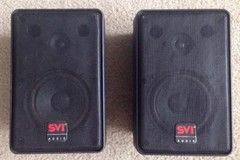 Spectravideo International SVI-Model M-100 Indoor/Ourdoor Speakers (great shape)