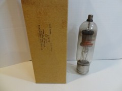 VINTAGE NOS GE DR-872A JAN Power Rectifier VACUUM TUBE Filament Good USA 1944