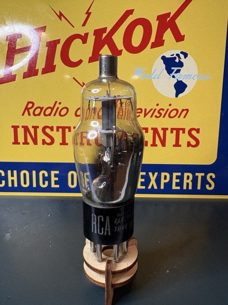RCA Radiotron Type 75 ST Bottle Audio Radio Amplifier Tube 539C TEST NOS 🌊