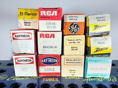 Lot of 12 6BK4 6EL4 6EN4 NOS NIB Tube