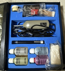 Vintage TEAC TZ-10 Reel-To-Reel Maintenance Kit w/ Demagnetizer, Splicer, Tools