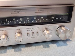 Vintage JVC R-S5 Silver Face Stereo Receiver 25W 1979 tape am/Fm Aux tuner