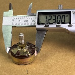VTG NOBLE T-G1802T B500KOhms 6609A3 Japan Potentiometer w .23″ Shaft Guitar Amp