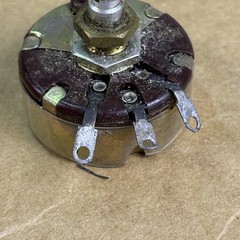 VTG NOBLE T-G1802T B500KOhms 6609A3 Japan Potentiometer w .23″ Shaft Guitar Amp