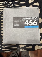 Ampex Grand Master 456 Studio Mastering Audio Tape 2”
