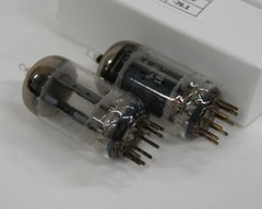 GE 5965 / 12AT7 MATCHED PAIR TUBES/1960’s, MaxiPreamp II Tested, SM1371