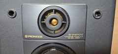 Vintage Pioneer S-P410V 60w 4in Woofer Speaker Pair *PLS READ DESCRIPTION*