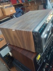 Vintage Channel Master HD6075B 8 Track Tape Play / Record Wood Grain Nice Works