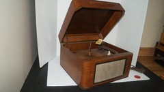 Vintage Wood ADMIRAL Model 6RP50-3A1AN Record Player Turntable 45 Watts – WORKS