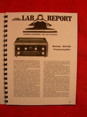 ONE BRAND NEW COPY OF THE MCINTOSH “INFORMATION DOCUMENT”: VOL. 1, NO. 3