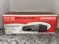 Magnavox MVR440 Video Cassette Recorder VCR New Old Stock Sealed