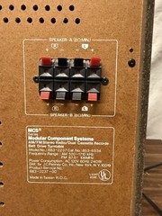MCS Modular Component Systems 683-2237 Stereo Amplifier Turntable Tuner | Tested