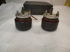 AKAI X-1810 reel to reel machine, left and right motors, one pair, model 24xo-mr