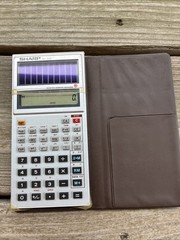 Sharp EL-515 Solar Vintage Scientific Calculator W/Case – Working Well