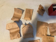 Lot of Vintage RCA Radio/Phono Parts – NOS Paper Bags & Boxes