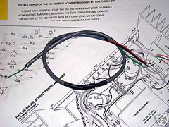 HAFLER DH 200 DH 202 REPLACEMENT BRIDGING KIT