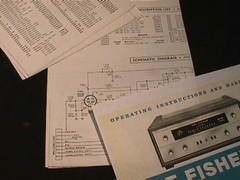 Fisher Model 400 Vacuum Tube Receiver restoration Kit Now with FULL COLOR PHOTOS
