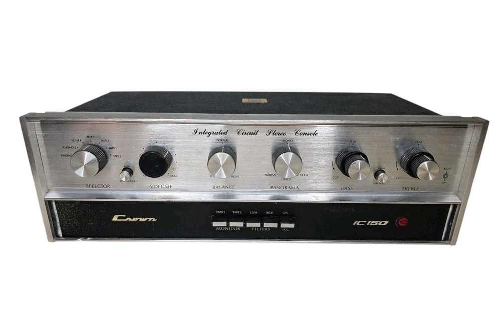 Crown IC-150 Integrated Circuit Stereo Console Preamplifier