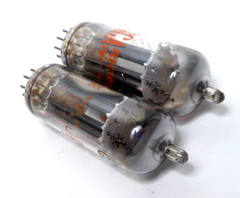 Matched PAIR 6CG7 6FQ7 Tubes RCA Clear Top Marantz 8B Leben C-Johnson -Test +90%