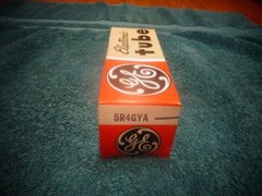 General Electric 5R4GYA 5R4GY CV717 tube NOS NIB
