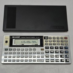 Sharp EL-5510 Business/Financial Computer Vintage Tested Working Japan NICE!!!