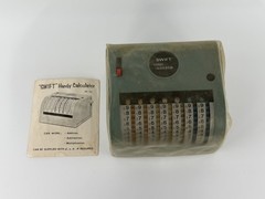 Vintage Swift Handy Calculator With Pen .Working Condition