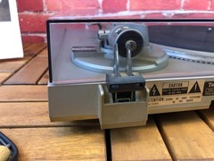 TECHNICS SL-Q350 Quartz Direct Drive Fully Automatic TURNTABLE Tested POWERS ON!