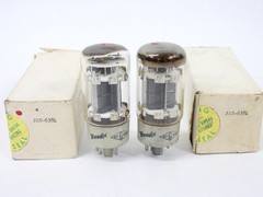 Bendix JAN CEA 6384 Vintage 1960 NOS Select Audio Tube Pair (nicely matched)