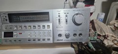 Rare Akai GX-F66R Cassette Deck Japan Powers On.. Read Details