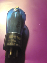 Arcturus Type 124 24 Blue Globe Radio Vacuum Tube Tested on Hickok 539C