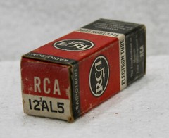 RCA NOS NIB 12AL5 Vacuum Tube Tested
