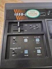 2 Audiotronics Classette 155 S Synchronized Tape Recorder Japan