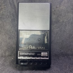 General Electric GE Slim AC/DC Portable Cassette Tape Recorder 3-5015C