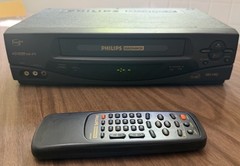 Philips Magnavox VRA631AT22 4-Head Hi-Fi VHS VCR Plus+ Tested With Remote