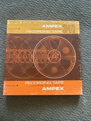 Vintage Ampex 341 Reel Rec. Tape 1 Mil, 7 Inch, 1800 Feet With 4 Soundtracks